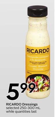 RICARDO Dressings