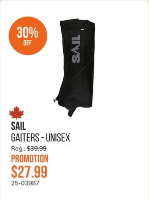 Gaiters - Unisex