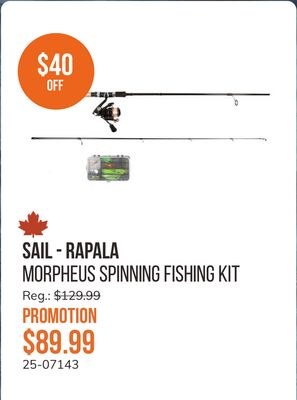 Morpheus Spinning Fishing Kit