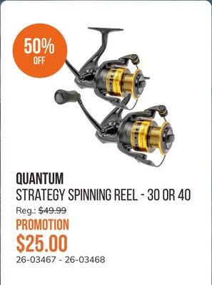 Strategy Spinning Reel - 30 or 40