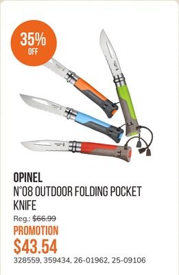 N°08 Outdoor Folding Pocket Knife