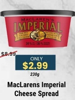 MacLarens Imperial Cheese Spread