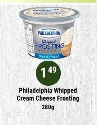 Philadelphia Whipped Cream Cheese Frosting