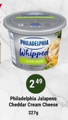 Philadelphia Jalapeno Cheddar Cream Cheese