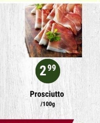Prosciutto