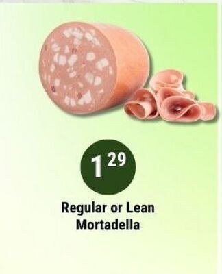 Regular or Lean Mortadella