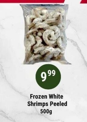 Frozen White Shrimps Peeled