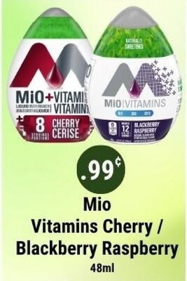 Mio Vitamins Cherry / Blackberry Raspberry