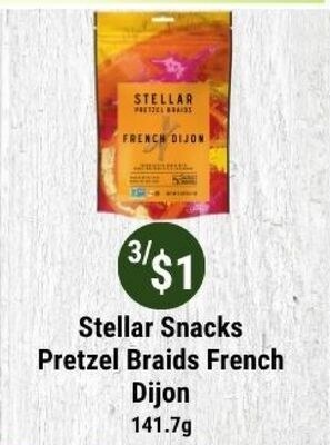 Stellar Snacks Pretzel Braids French Dijon