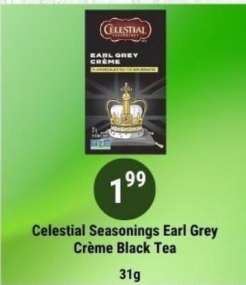 Celestial Seasonings Earl Grey Crème Black Tea