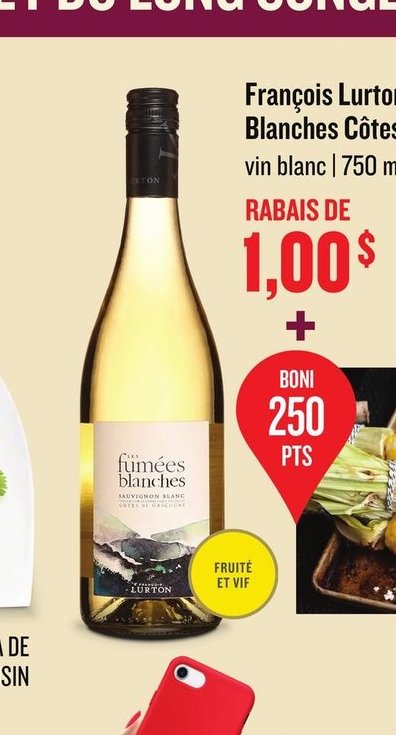 François Lurton les Fumées Blanches Côtes de Ga…