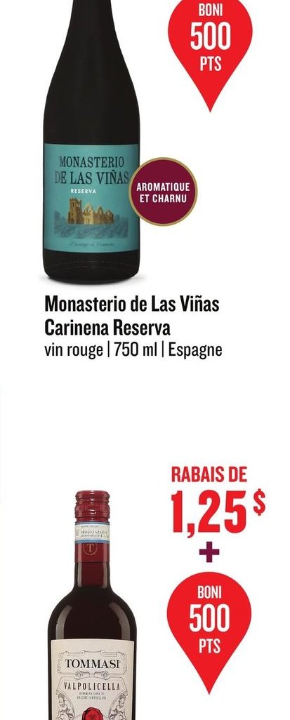 Monasterio de Las Viñas Carmenere Reserva