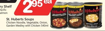 St. Huberts Soups