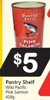 Pantry Shelf Wild Pacific Pink Salmon
