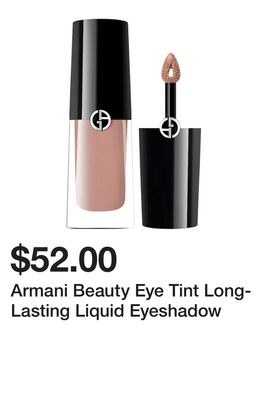 Armani Beauty Eye Tint Long-Lasting Liquid Eyes…