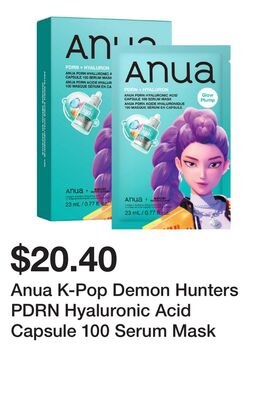 Anua K-Pop Demon Hunters PDRN Hyaluronic Acid C…
