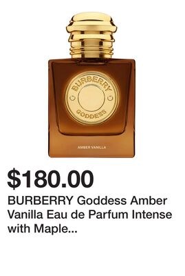 BURBERRY Goddess Amber Vanilla Eau de Parfum In…