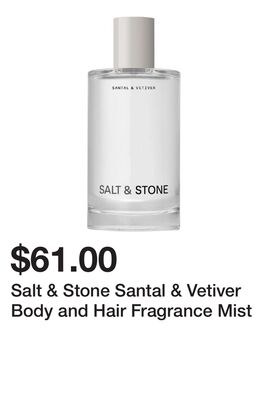 Salt & Stone Santal & Vetiver Body and Hair Fra…