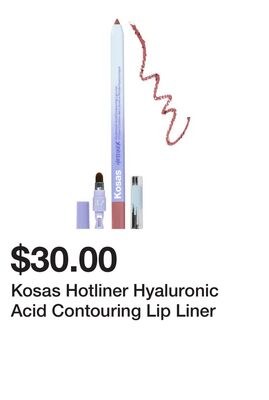 Kosas Hotliner Hyaluronic Acid Contouring Lip L…