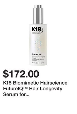 K18 Biomimetic Hairscience FutureIQ™ Hair Longe…