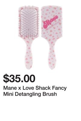 Mane x Love Shack Fancy Mini Detangling Brush