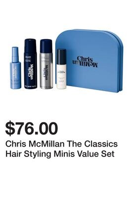 Chris McMillan The Classics Hair Styling Minis …
