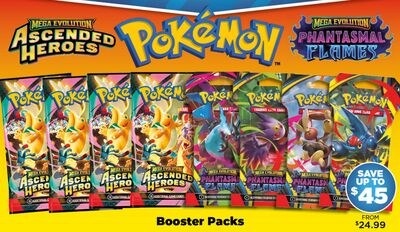 Mega Evolution Ascended Heroes Pokemon Booster …