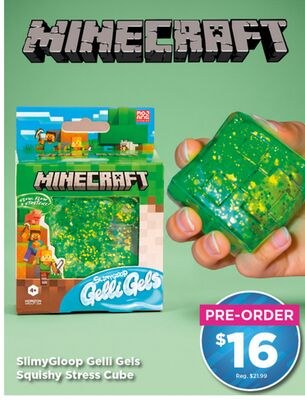 Minecraft SlimyGloop Gelli Gels