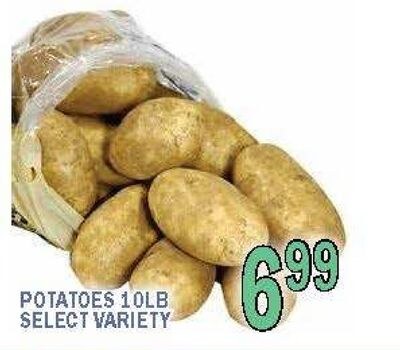POTATOES 10LB SELECT VARIETY