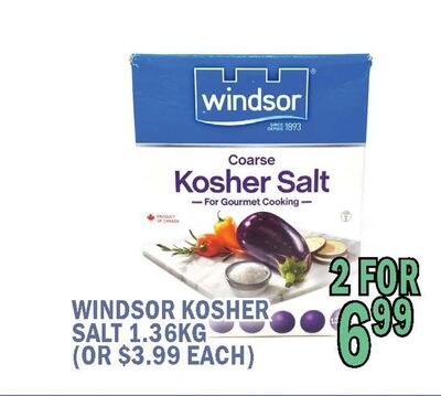 WINDSOR KOSHER SALT