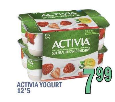 ACTIVIA YOGURT