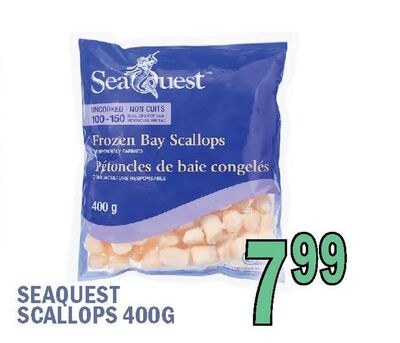 SEAQUEST SCALLOPS 400G