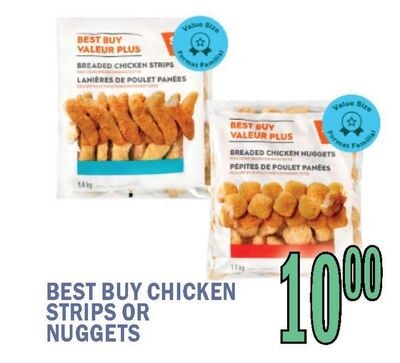 BEST BUY CHICKEN STRIPS OR NUGGETS