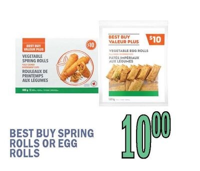 BEST BUY SPRING ROLLS OR EGG ROLLS