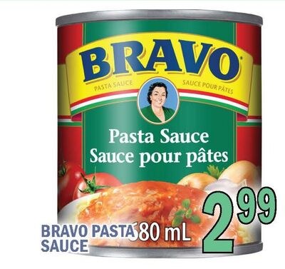 BRAVO PASTA SAUCE