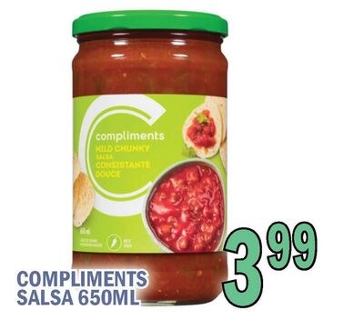 COMPLIMENTS SALSA 650ML