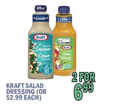 KRAFT SALAD DRESSING