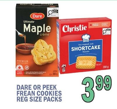 DARE OR PEEK FREAN COOKIES