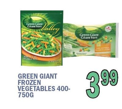 GREEN GIANT FROZEN VEGETABLES