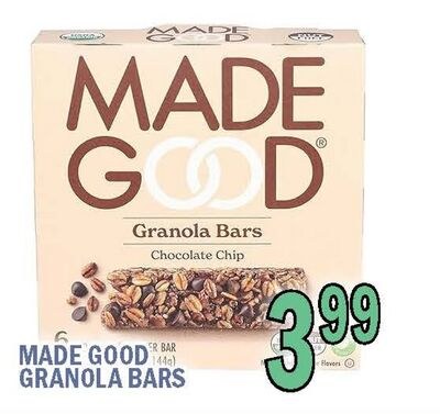 MADE GOOD GRANOLA BARS
