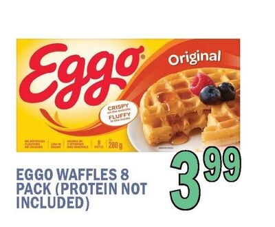 EGGO WAFFLES 8 PACK (PROTEIN NOT INCLUDED)