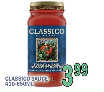 CLASSICO SAUCE