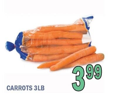 CARROTS 3LB