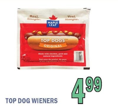 TOP DOG WIENERS