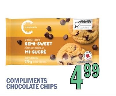 COMPLIMENTS CHOCOLATE CHIPS