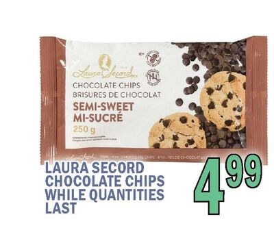 LAURA SECORD CHOCOLATE CHIPS