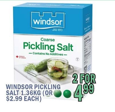 WINDSOR PICKLING SALT