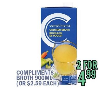 COMPLIMENTS BROTH