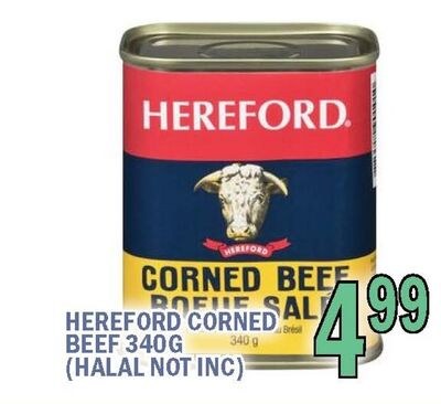 HEREFORD CORNED BEEF 340G