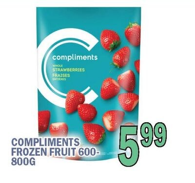 COMPLIMENTS FROZEN FRUIT